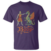 Boop Medieval Knight Dragon T Shirt Funny Ren Faire Dark Fantasy