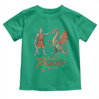 Boop Medieval Knight Dragon Toddler T Shirt Funny Ren Faire Dark Fantasy
