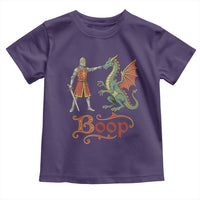 Boop Medieval Knight Dragon Toddler T Shirt Funny Ren Faire Dark Fantasy