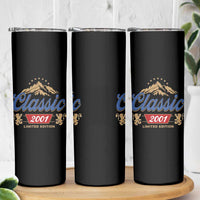 25th Birthday Beer Classic 2001 Limited Edition Skinny Tumbler Funny Gifts for 25 Year Olds