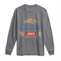 21st Birthday Beer Classic 2005 Limited Edition Long Sleeve Shirt Funny Gifts for 21 Year Olds