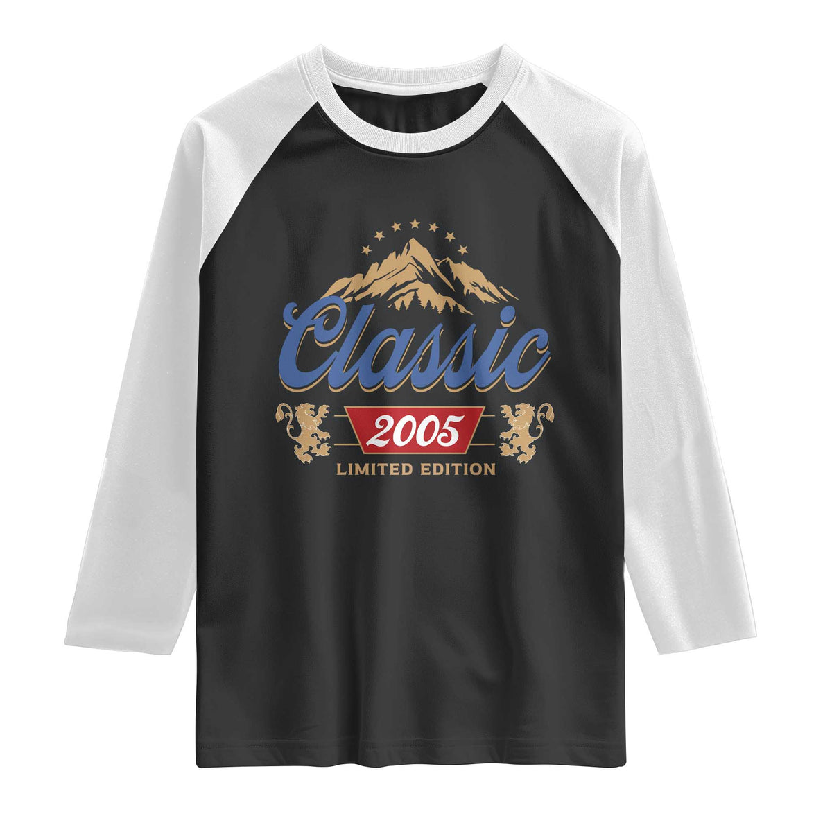 21st Birthday Beer Classic 2005 Limited Edition Raglan Shirt Funny Gifts for 21 Year Olds