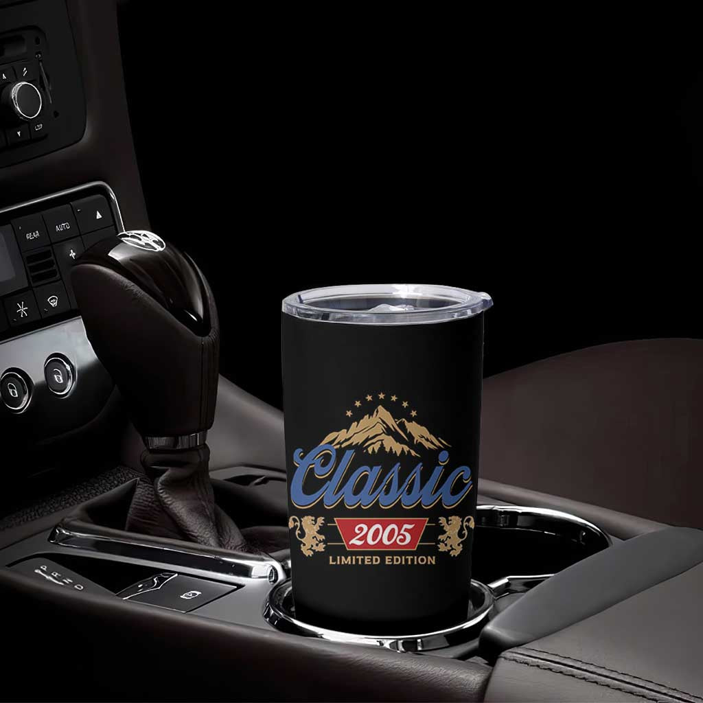 21st Birthday Beer Classic 2005 Limited Edition Tumbler Cup Funny Gifts for 21 Year Olds