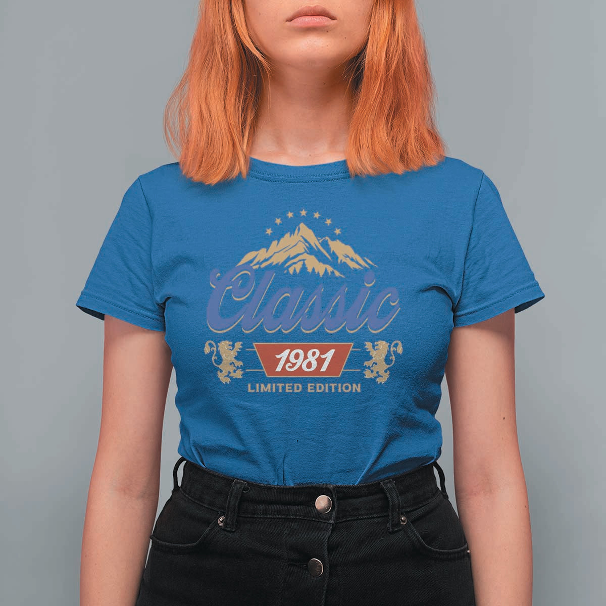 45th Birthday Beer Classic 1981 Limited Edition T Shirt For Women Funny Gifts for 45 Year Olds