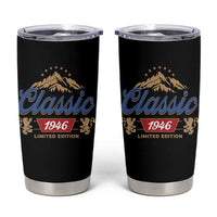 80th Birthday Beer Classic 1946 Limited Edition Tumbler Cup Funny Gifts for 80 Year Olds