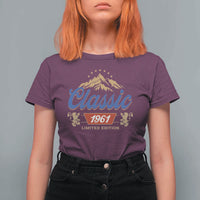 65th Birthday Beer Classic 1961 Limited Edition T Shirt For Women Funny Gifts for 65 Year Olds
