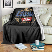 70th Birthday Beer Classic 1956 Limited Edition Throw Blanket Funny Gifts for 70 Year Olds