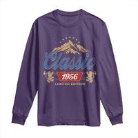 70th Birthday Beer Classic 1956 Limited Edition Long Sleeve Shirt Funny Gifts for 70 Year Olds