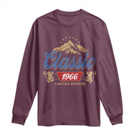 60th Birthday Beer Classic 1966 Limited Edition Long Sleeve Shirt Funny Gifts for 60 Year Olds