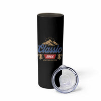 60th Birthday Beer Classic 1966 Limited Edition Skinny Tumbler Funny Gifts for 60 Year Olds