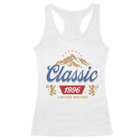 30th Birthday Beer Classic 1996 Limited Edition Racerback Tank Top Funny Gifts for 30 Year Olds