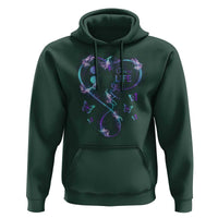 Suicide Prevention Awareness Hoodie Choose Life Love Heart Semicolon Butterfly - Wonder Print Shop