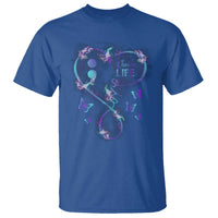 Suicide Prevention Awareness T Shirt Choose Life Love Heart Semicolon Butterfly - Wonder Print Shop