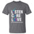 Suicide Prevention Awareness T Shirt Listen Care Love Semicolon Bird Flower Ribbon - Wonder Print Shop