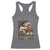 Native American Pride Racerback Tank Top Free Like An Eagle Fearless Like A Wolf Vintage Flag - Wonder Print Shop
