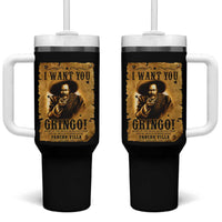 Pancho Villa Tumbler With Handle I Want You Gringo Fight In The Mexican Revolution - Wonder Print Shop