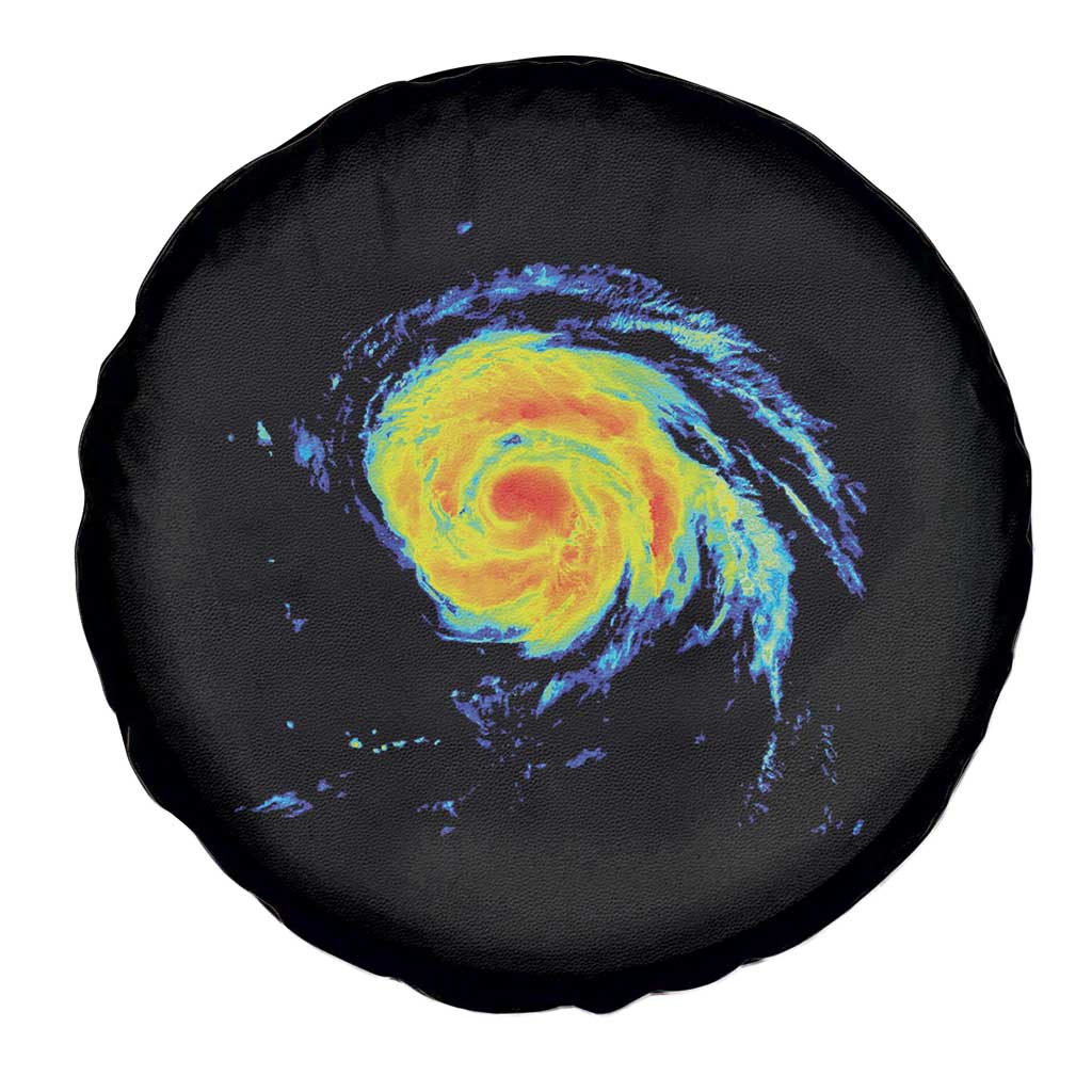 Hurricane Erin Spare Tire Cover Meteorologist Weather Radar Storm Chasing - Wonder Print Shop