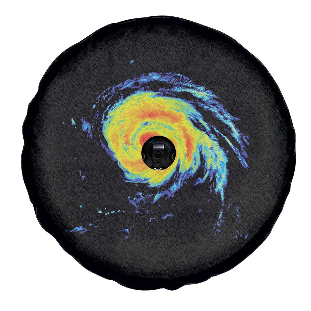 Hurricane Erin Spare Tire Cover Meteorologist Weather Radar Storm Chasing - Wonder Print Shop