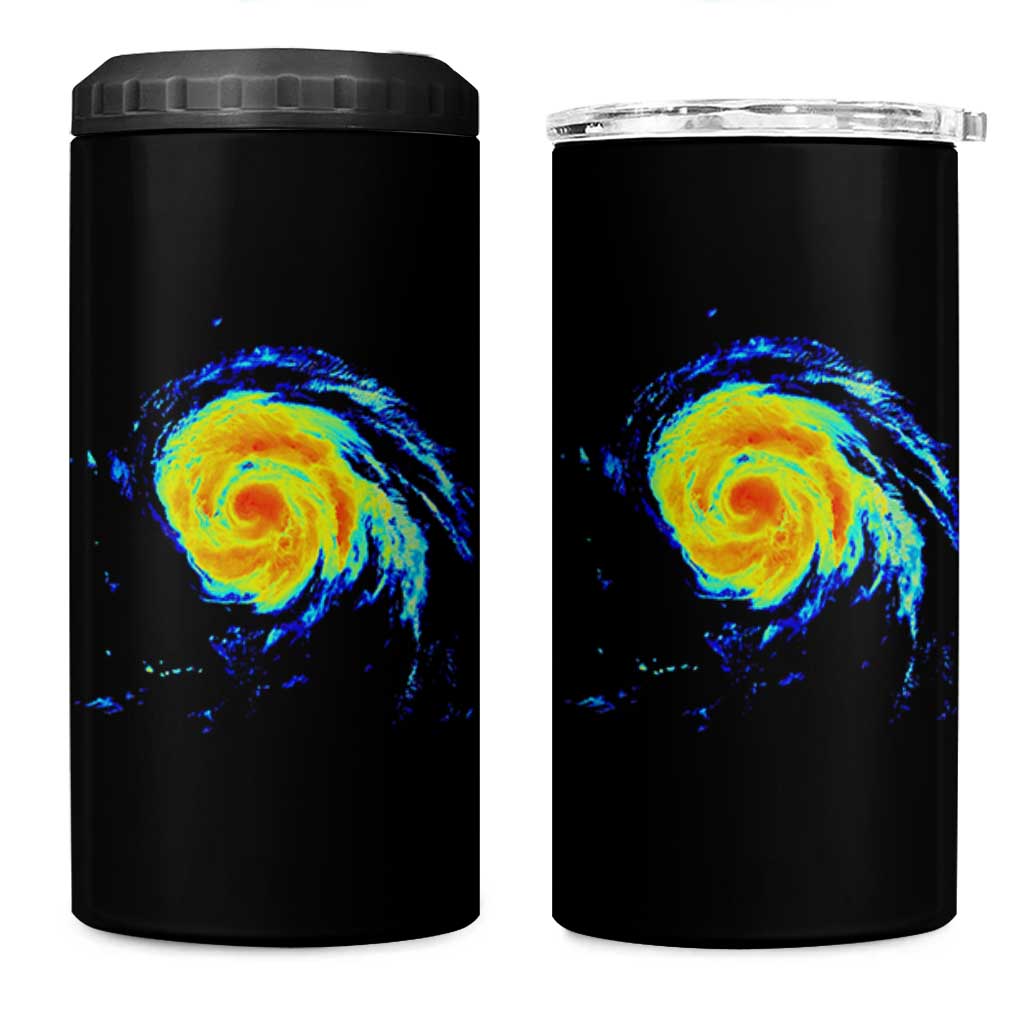 Hurricane Erin 4 in 1 Can Cooler Tumbler Meteorologist Weather Radar Storm Chasing - Wonder Print Shop