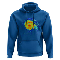 Hurricane Erin Hoodie Meteorologist Weather Radar Storm Chasing - Wonder Print Shop