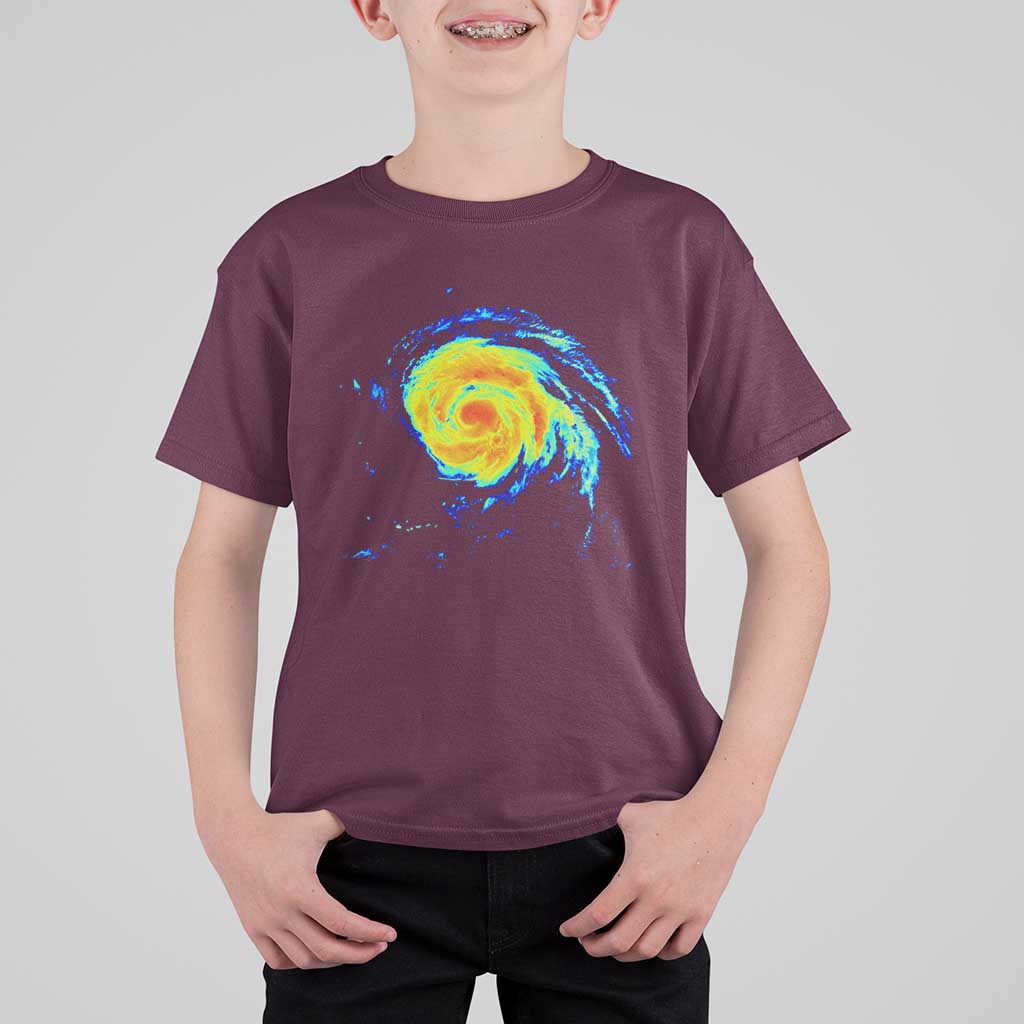 Hurricane Erin T Shirt For Kid Meteorologist Weather Radar Storm Chasing - Wonder Print Shop