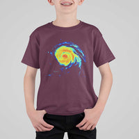 Hurricane Erin T Shirt For Kid Meteorologist Weather Radar Storm Chasing - Wonder Print Shop