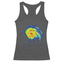 Hurricane Erin Racerback Tank Top Meteorologist Weather Radar Storm Chasing - Wonder Print Shop