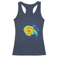 Hurricane Erin Racerback Tank Top Meteorologist Weather Radar Storm Chasing - Wonder Print Shop