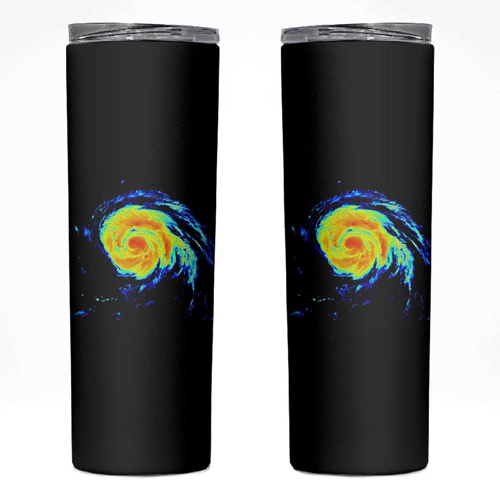 Hurricane Erin Skinny Tumbler Meteorologist Weather Radar Storm Chasing - Wonder Print Shop