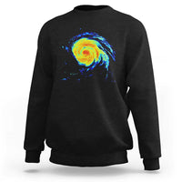 Hurricane Erin Sweatshirt Meteorologist Weather Radar Storm Chasing - Wonder Print Shop