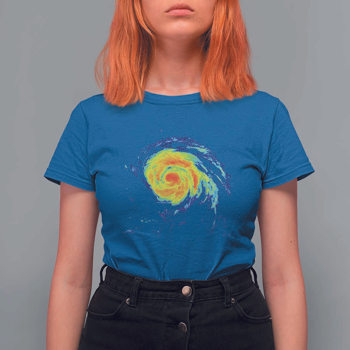 Hurricane Erin T Shirt For Women Meteorologist Weather Radar Storm Chasing - Wonder Print Shop