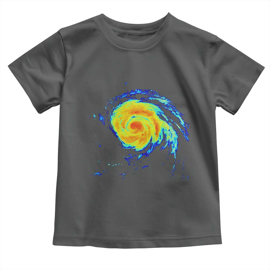 Hurricane Erin Toddler T Shirt Meteorologist Weather Radar Storm Chasing - Wonder Print Shop