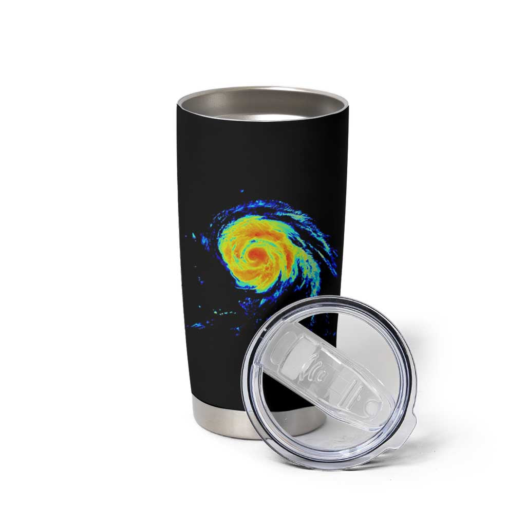 Hurricane Erin Tumbler Cup Meteorologist Weather Radar Storm Chasing - Wonder Print Shop