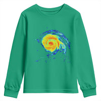 Hurricane Erin Youth Sweatshirt Meteorologist Weather Radar Storm Chasing - Wonder Print Shop