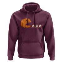 Funny Halloween Gamer Video Gaming Pumpkin Ghost Hoodie - Wonder Print Shop