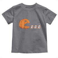 Funny Halloween Gamer Video Gaming Pumpkin Ghost Toddler T Shirt - Wonder Print Shop