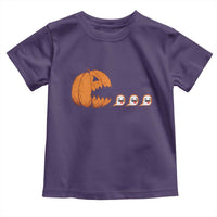 Funny Halloween Gamer Video Gaming Pumpkin Ghost Toddler T Shirt - Wonder Print Shop
