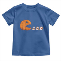 Funny Halloween Gamer Video Gaming Pumpkin Ghost Toddler T Shirt - Wonder Print Shop