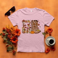 Cowboy Fall Season Thanksgiving Western Boots Pumpkin T Shirt - Wonder Print Shop
