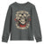 Fun Fact I Dont Care Youth Sweatshirt Funny Smoking Gorilla Sarcastic - Wonder Print Shop