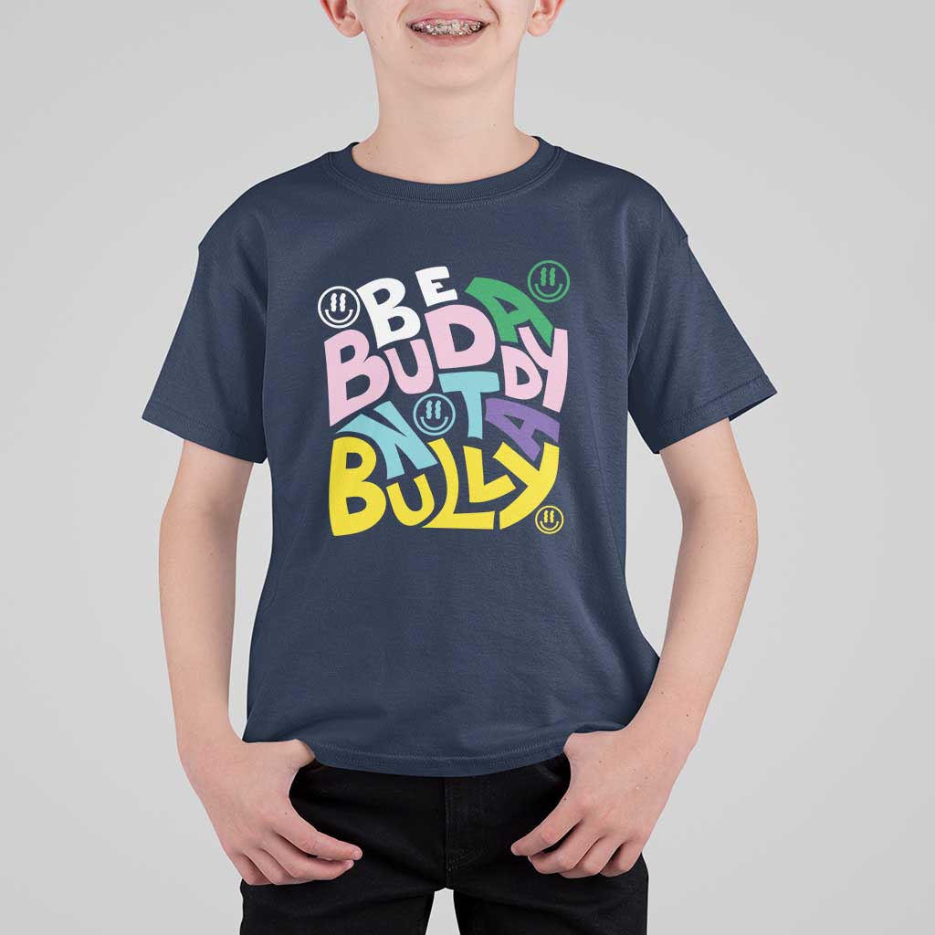 Unity Day Orange T Shirt For Kid Be A Buddy Not A Bully Anti Bullying Awareness - Wonder Print Shop
