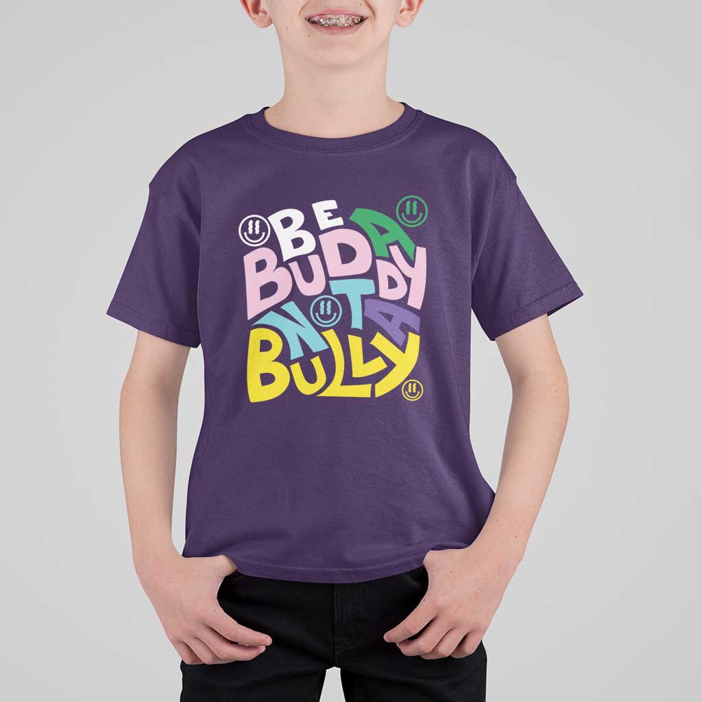Unity Day Orange T Shirt For Kid Be A Buddy Not A Bully Anti Bullying Awareness - Wonder Print Shop