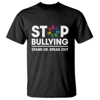 Unity Day T Shirt Stop Bullying Stand Up Speak Out Hand Prints Anti Bullying Awareness - Wonder Print Shop