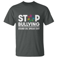 Unity Day T Shirt Stop Bullying Stand Up Speak Out Hand Prints Anti Bullying Awareness - Wonder Print Shop