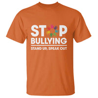Unity Day T Shirt Stop Bullying Stand Up Speak Out Hand Prints Anti Bullying Awareness - Wonder Print Shop