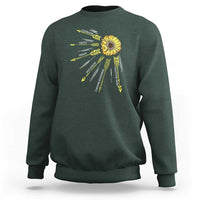 Anti Bullying Awareness Sweatshirt Courage Unity Peace Inclusion Choose Kindness Sunflower - Wonder Print Shop