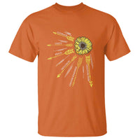 Anti Bullying Awareness T Shirt Courage Unity Peace Inclusion Choose Kindness Sunflower - Wonder Print Shop