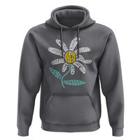 Anti Bullying Awareness Hoodie End Bullying Courage Kindness Peace Inclusion Daisy Flower