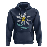 Anti Bullying Awareness Hoodie End Bullying Courage Kindness Peace Inclusion Daisy Flower