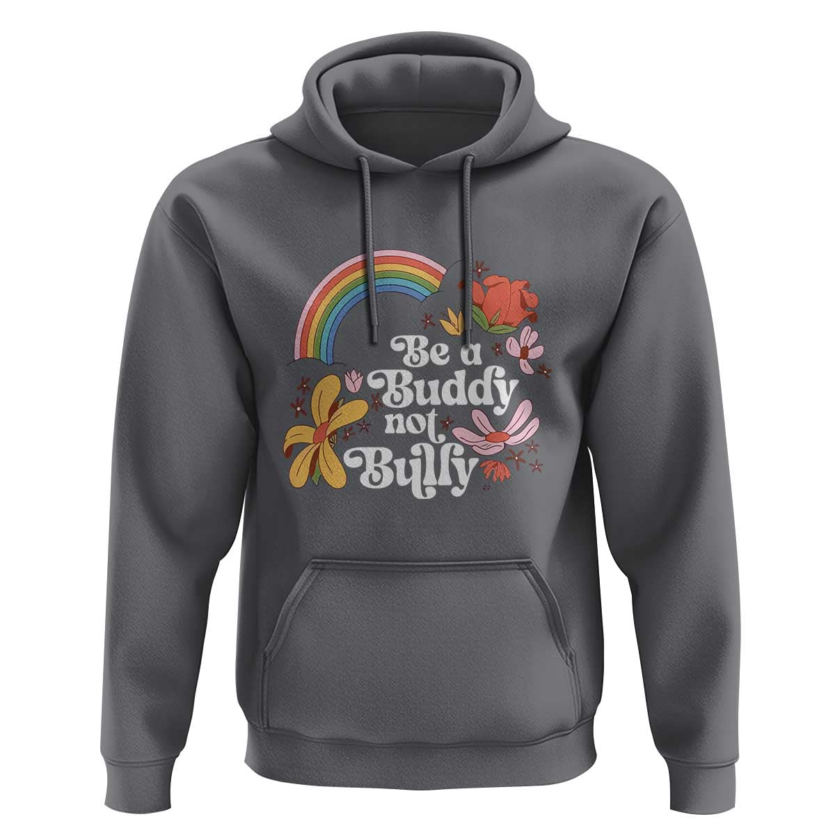 Unity Day Hoodie Be A Buddy Not A Bully Anti Bullying Awareness Flower Star